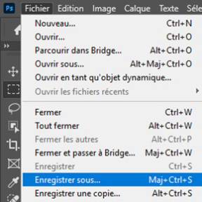 Créez un fichier de sauvegarde.