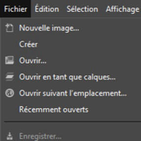 Créez un nouveau document.