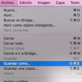 Crea un archivo de guardado.