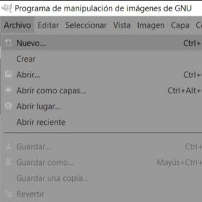 Crea un nuevo documento.