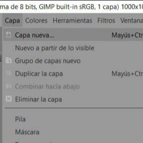 Crea una nueva capa.