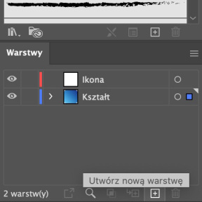 Utwórz nową warstwę.