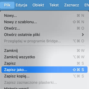 Zapisz utworzony plik.