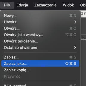 Zapisz utworzony plik.