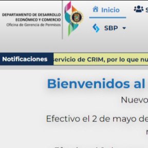 Create a Single Business Portal (SBP) Account.