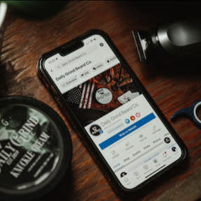 Register a domain name and create a website.