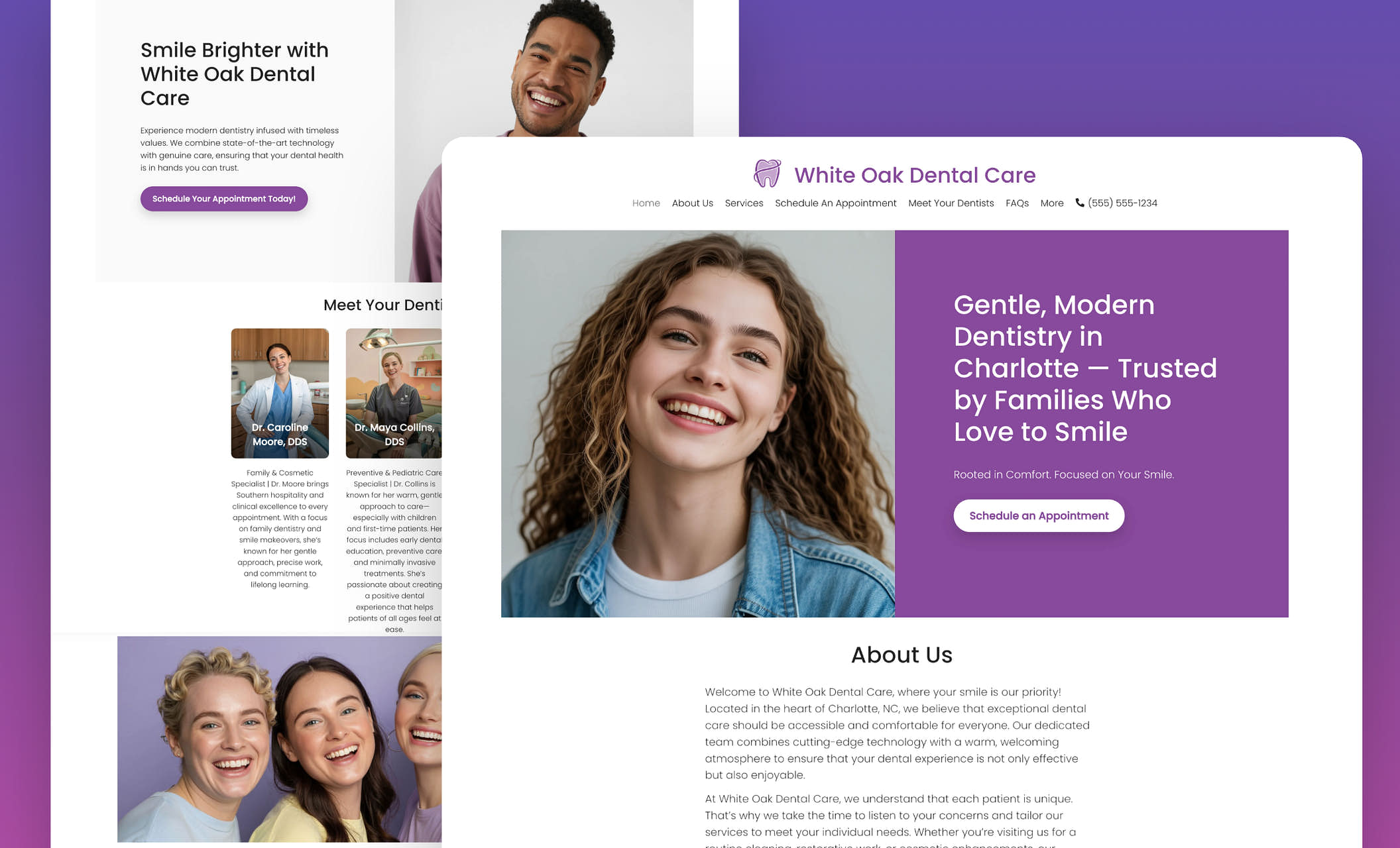 Free Dentist & Dental Clinic Website Templates Zarla