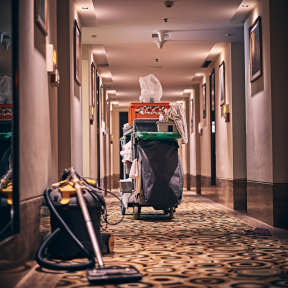 Focus on the cleaning equipment you'll need.