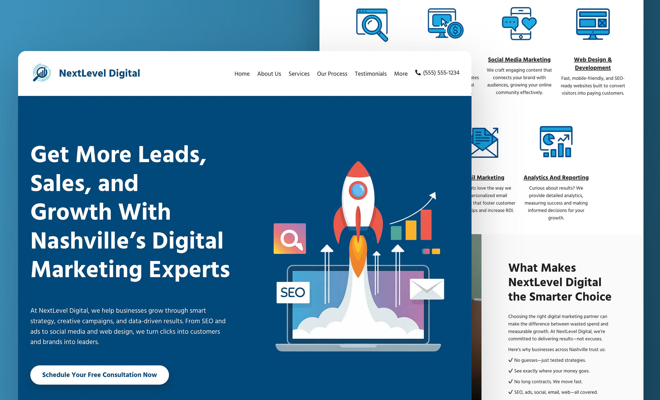 Digital Marketing Website Template 14 Best Digital Marketing Website