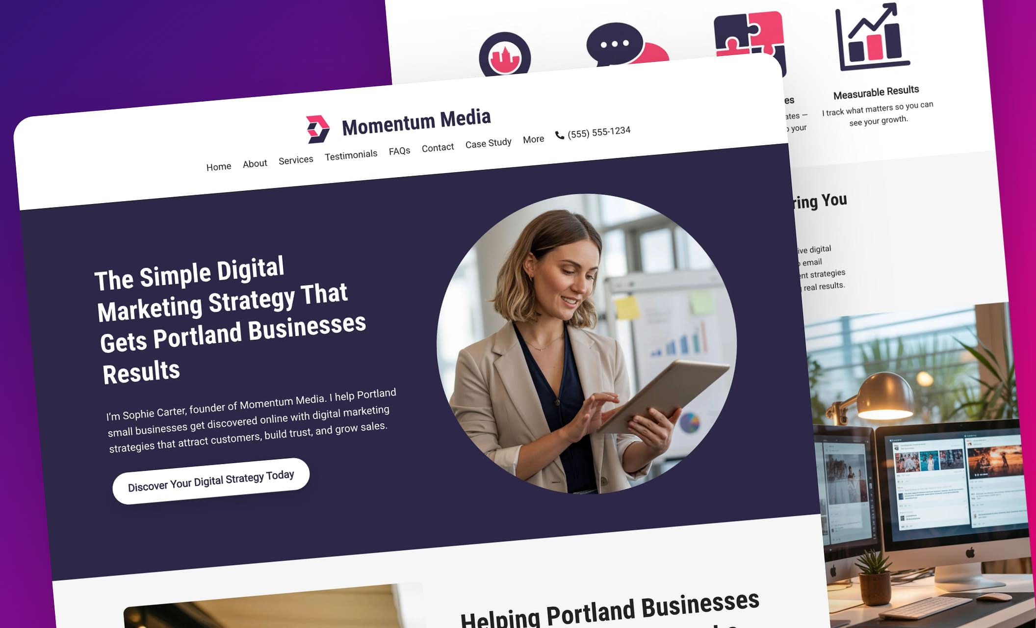 Best Digital Marketing & Advertising Website Templates Marketing