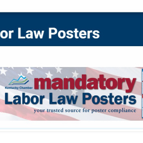 Display the mandatory workplace posters.