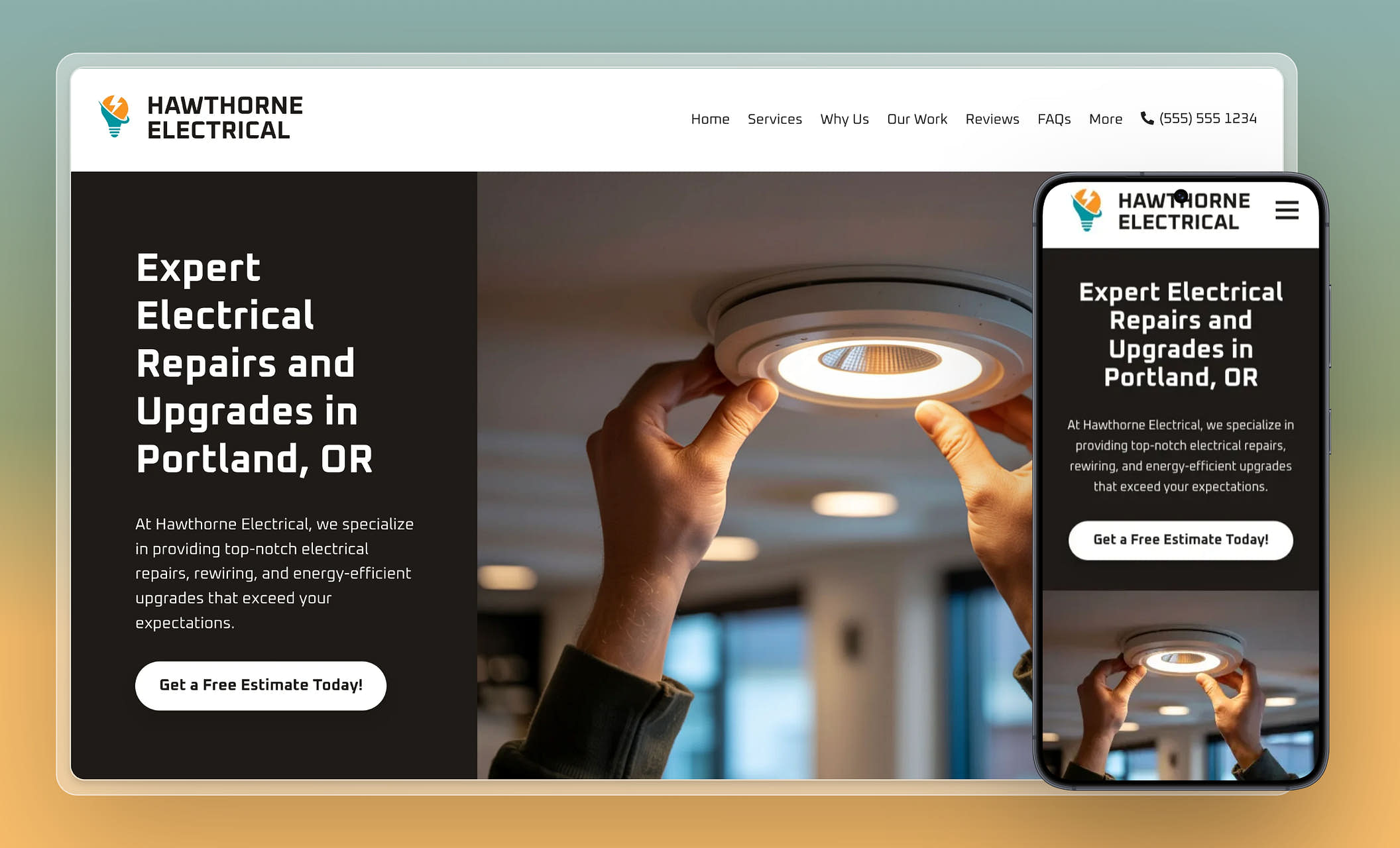 Best Electrician Website Templates & Designs for Contractors Zarla