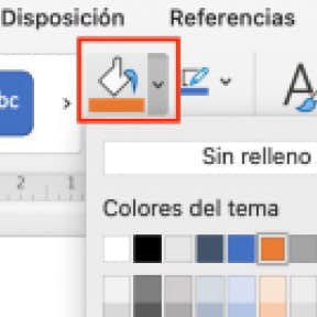 Elige un color de fondo.