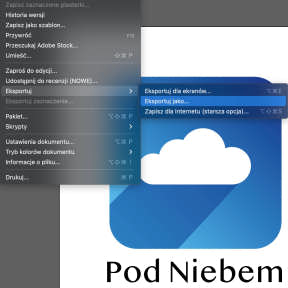 Eksportuj swój projekt.