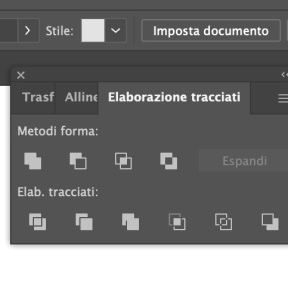 Fai rientrare l'ombra nel quadrato.