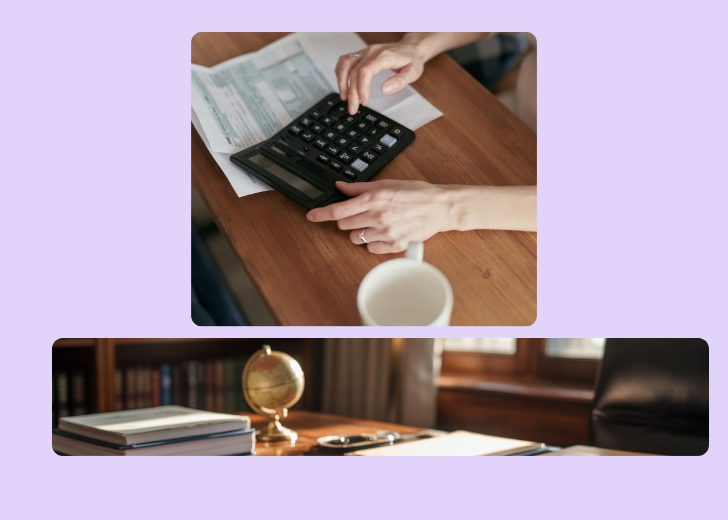 Gallery section titled 'Explore Our Stunning Home Remodeling Projects' with a gallery of 6 images of wooden-themed interior design in a masonry grid layout