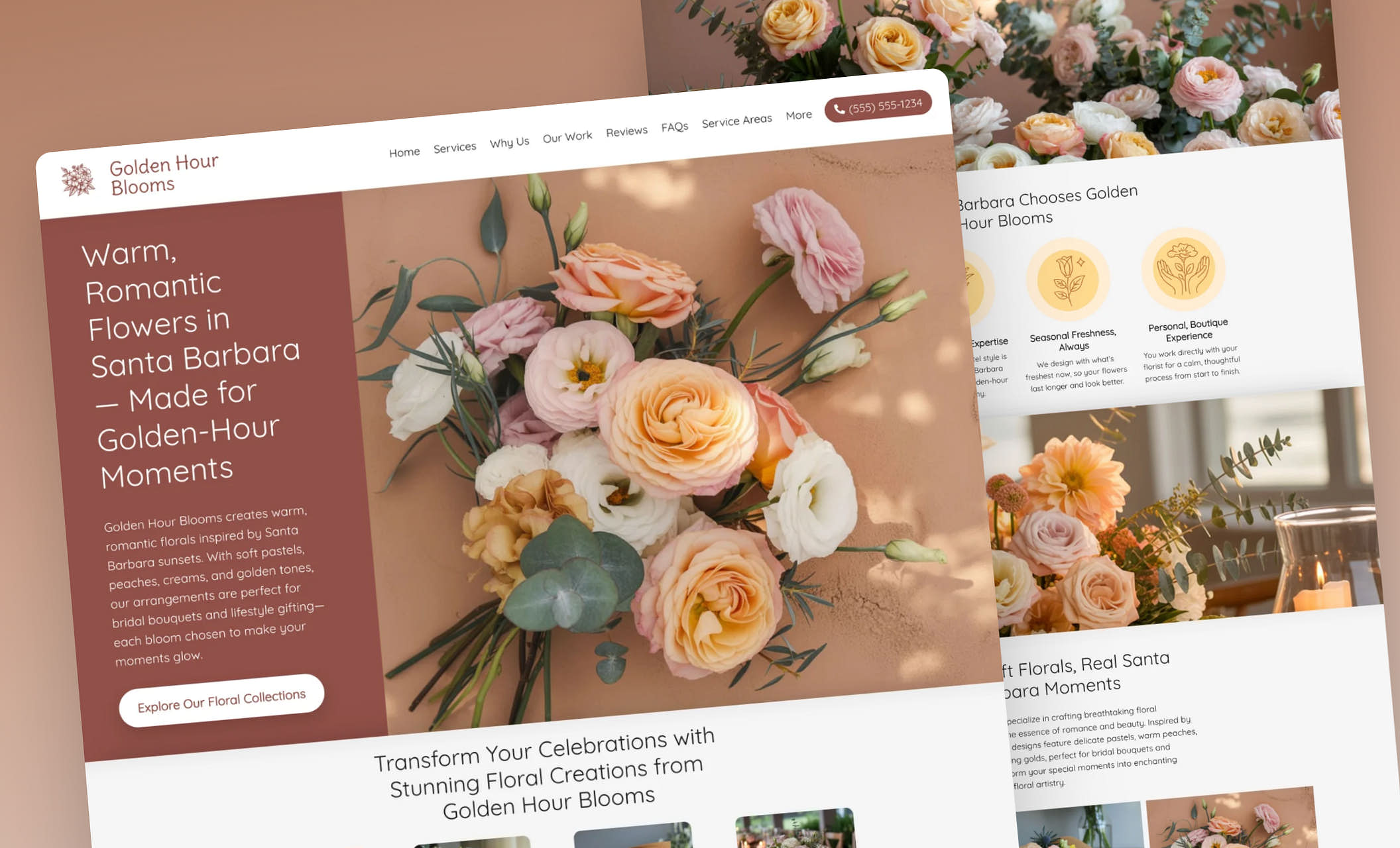 Florist Website Templates & Designs Themes for Flower Shops Zarla