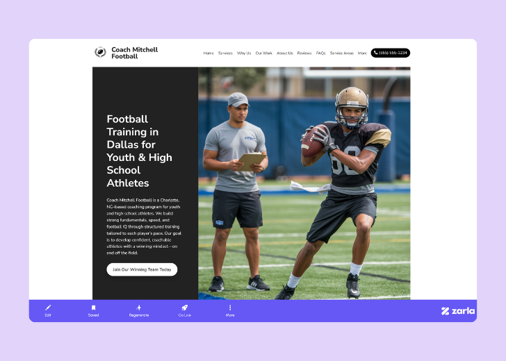 Screenshot of Zarla Editor's UI for selecting fonts and color palettes and uploading custom images