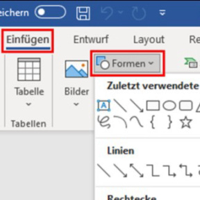 Wählen Sie eine Form für Ihren Logo-Hintergrund.
