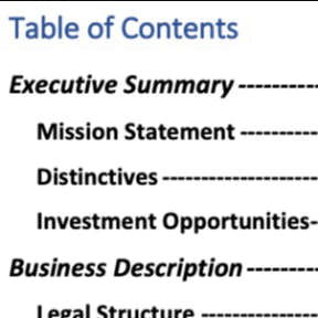Formulate a business plan.