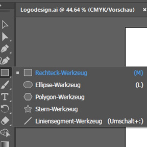 Wählen Sie ein Werkzeug für Ihre Form.