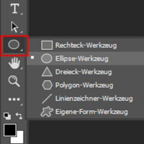 Wählen Sie ein Werkzeug für Ihre Form.