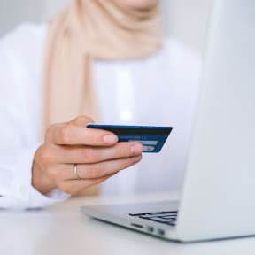 Apply for a business credit card.