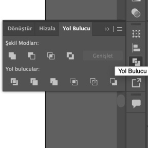 Gölgeyi şekle sığdırın.