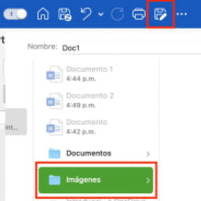 Guarda el diseño de tu logo.