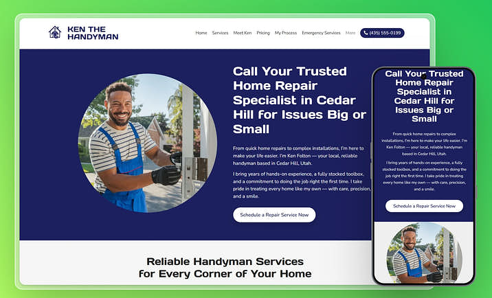Handyman Website Builder