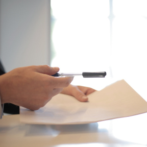 Have contracts written up.