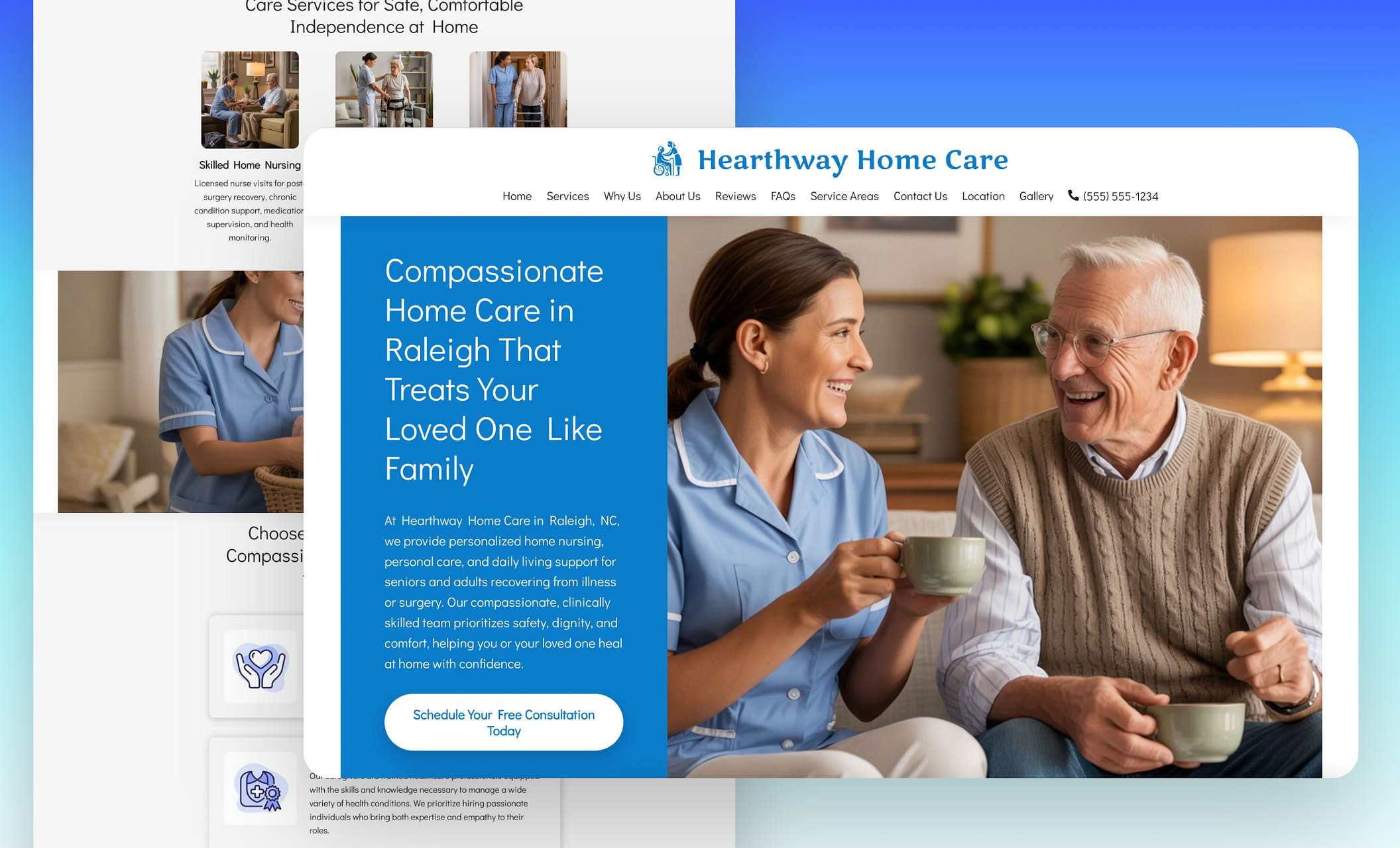 Best Home Health Website Templates & Designs Zarla