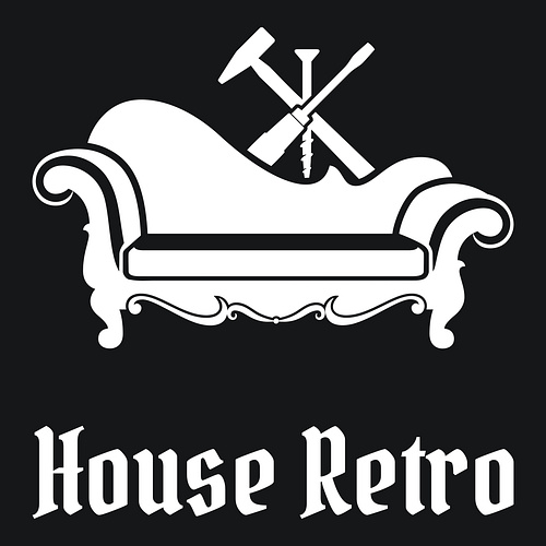 Vintage Furniture Logos + Free Logo Maker