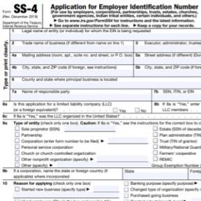 Download Form SS-4.