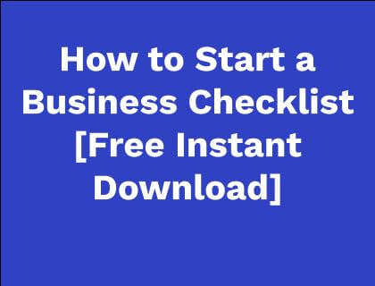 How to start a business checklist thumbnail