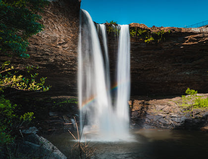 Noccalula Falls in Alabama