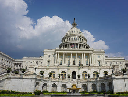 Capitol building in DC.