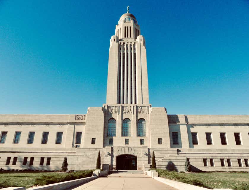 Capital del Estado de Nebraska.