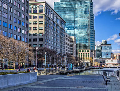 New Jersey City waterfront.