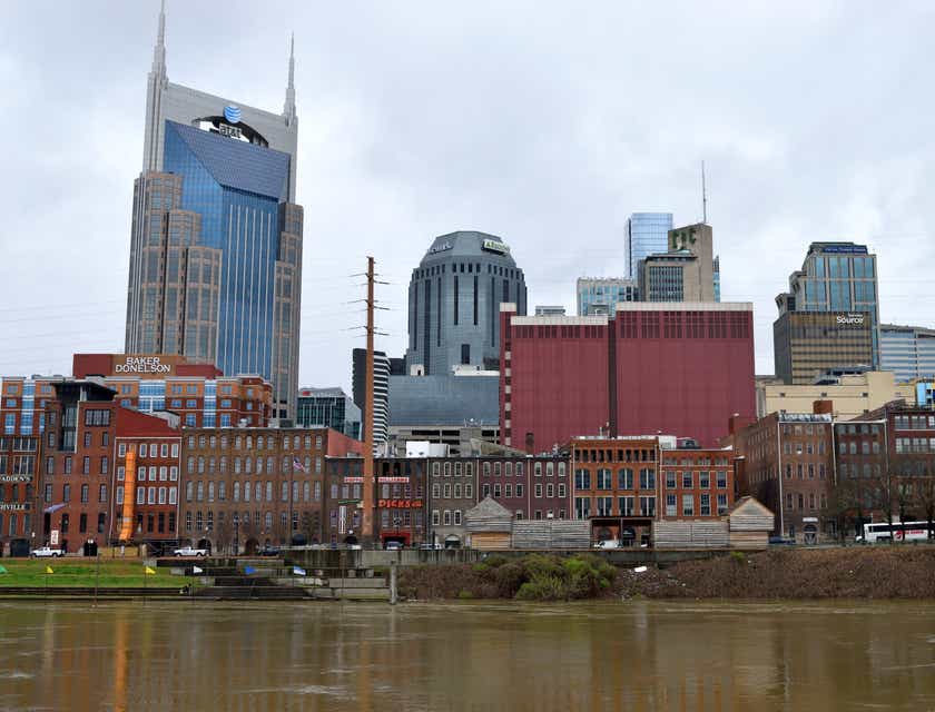 Vista panorámica de la ciudad de Nashville.