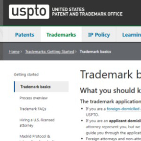 Trademark your online business name.