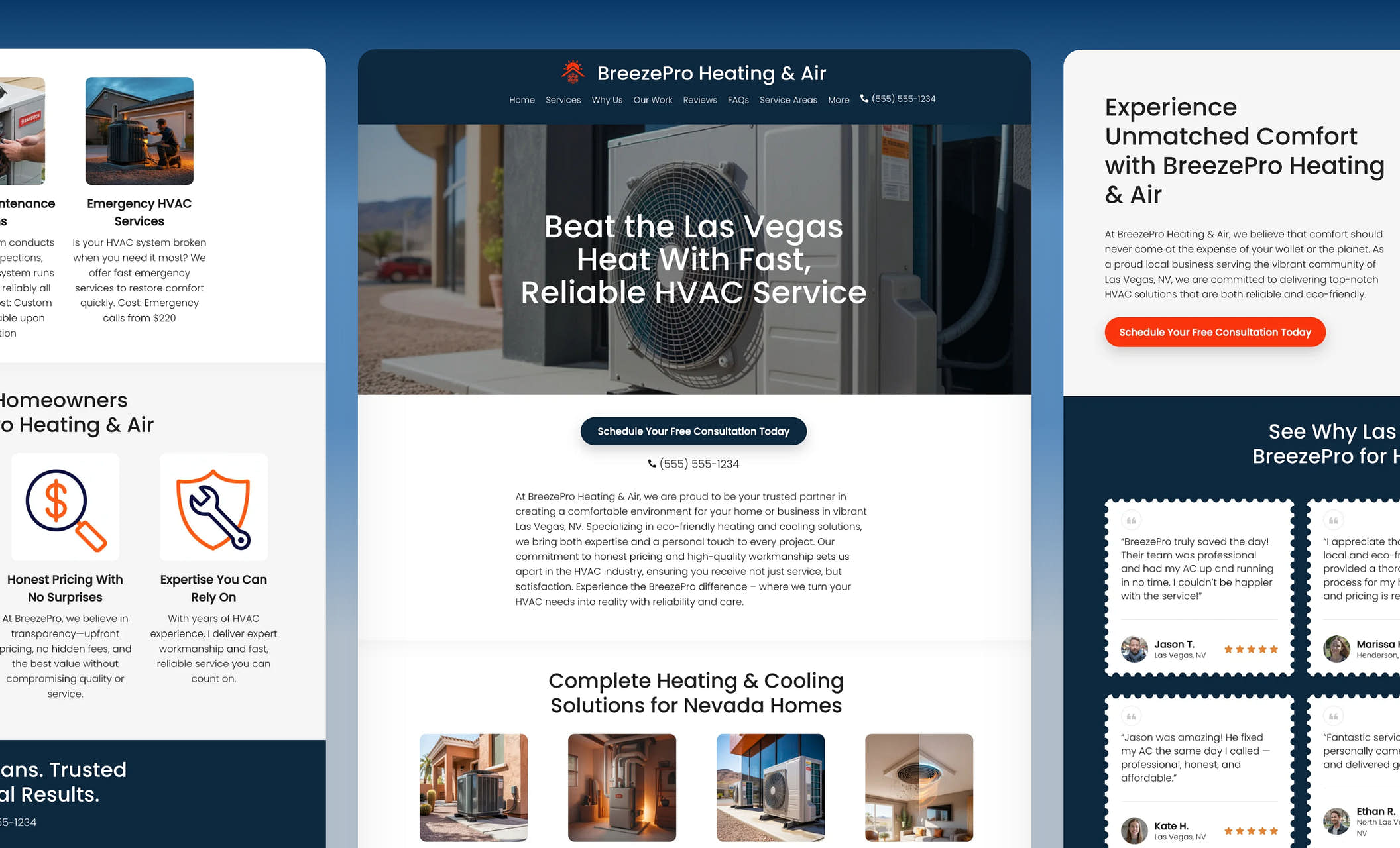 Best HVAC Website Templates for 2025 Free Website Designs & Examples