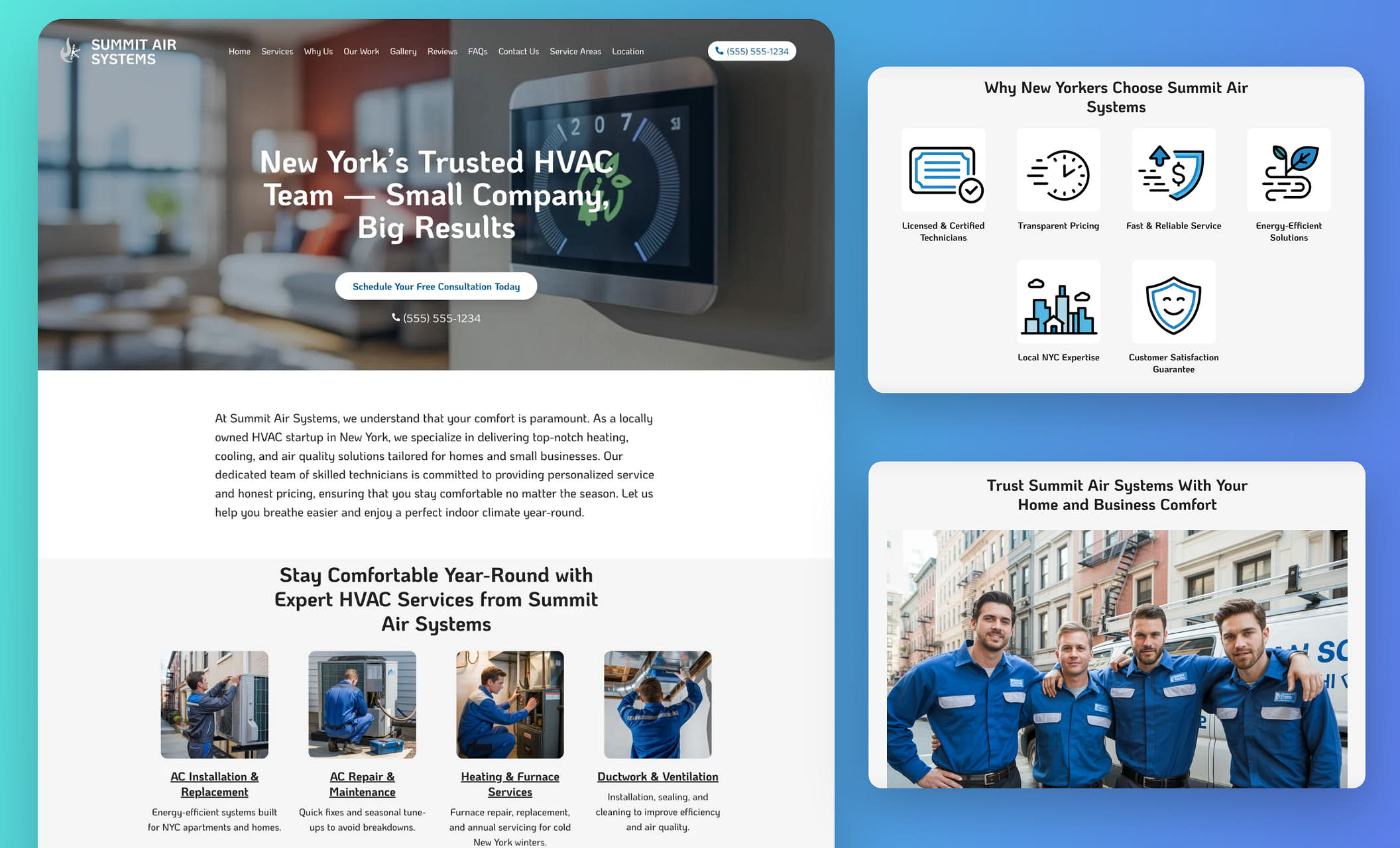 Best HVAC Website Templates for 2025 Free Website Designs & Examples