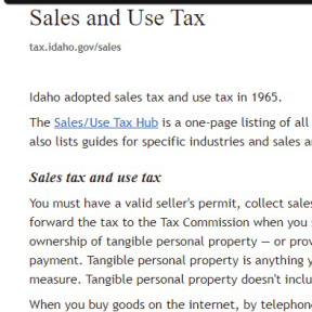 Register for sales and use tax.