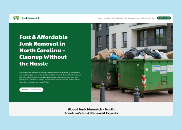 Revive Detailing landing page with the tagline 'Elevate the appearance and condition of your vehicle with Revive Detailing' with a picture of a shiny red car