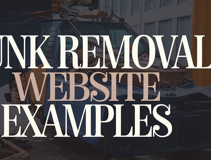 20 Best Junk Removal Website Examples for 2025