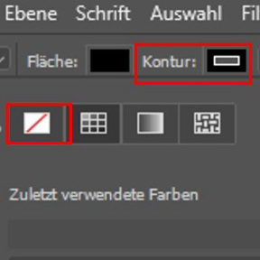 Bestimmen Sie die Formkonturart.