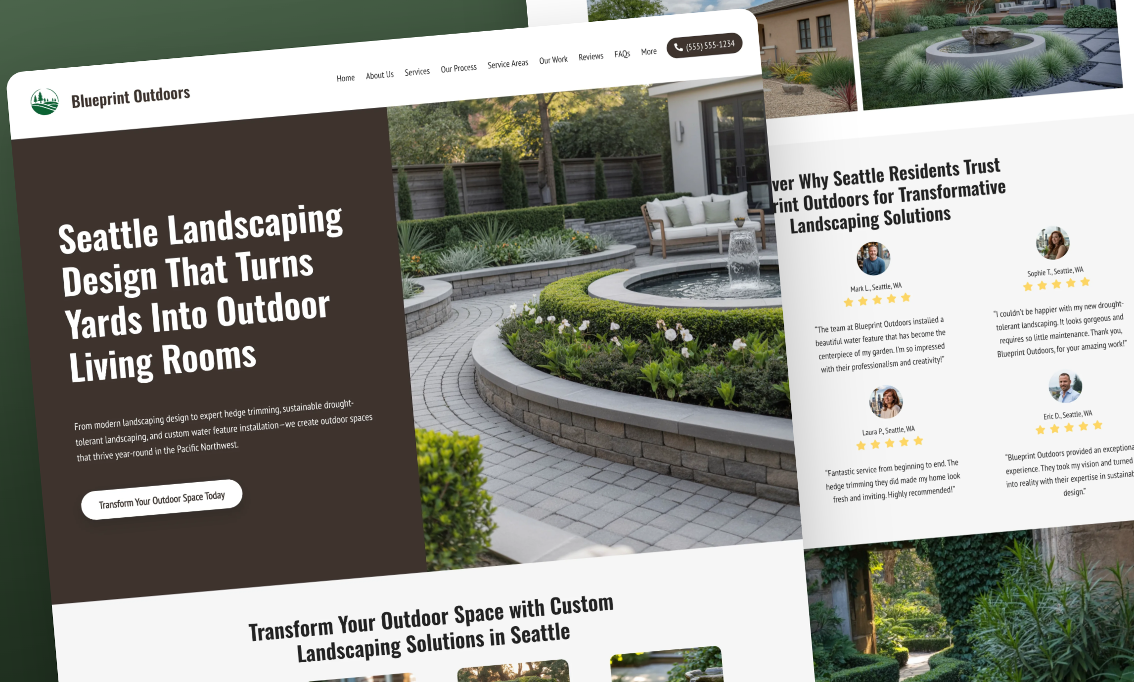 Landscaping Website Builder