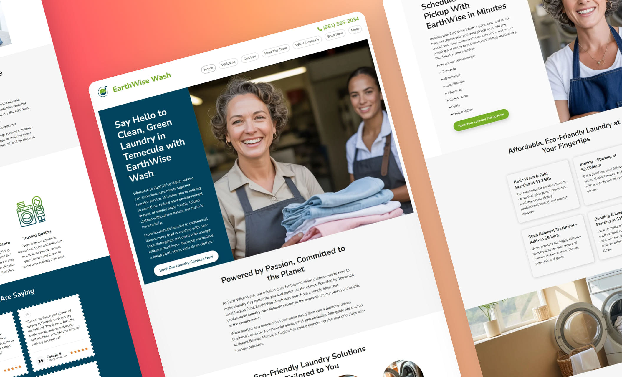 Best Laundry Website Templates for 2025 Free & Customizable AI