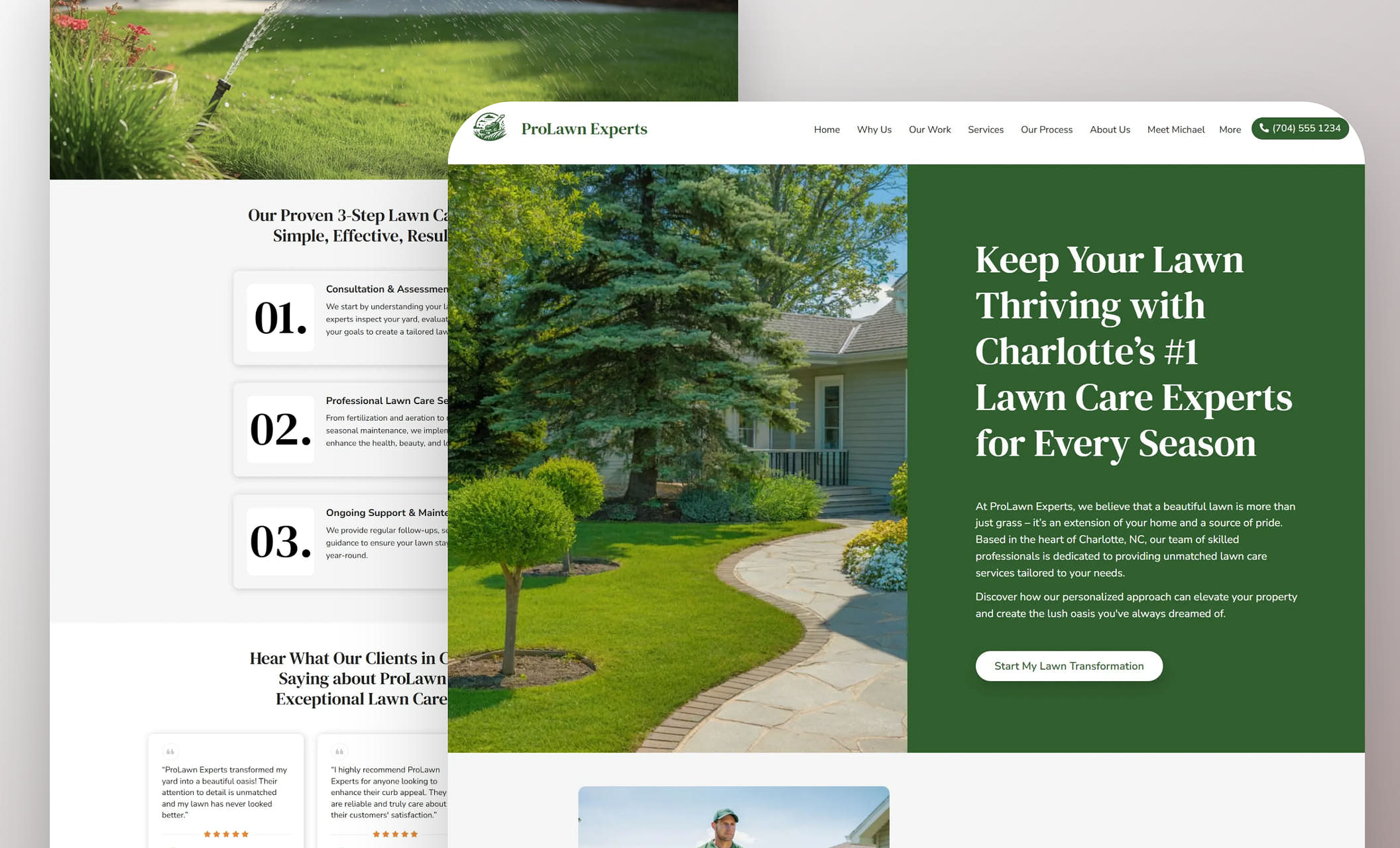Lawn Care & Mowing Website Templates Best Gardening Designs Zarla